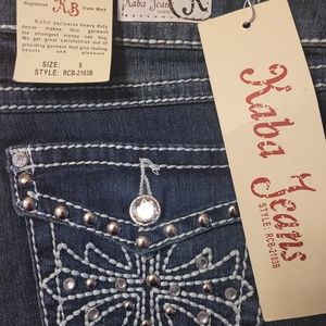 New Kaba Jeans Bermuda Shorts Size 9